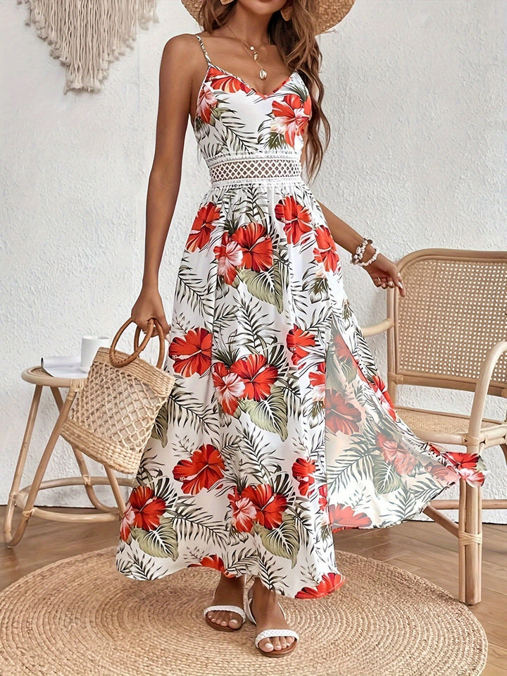 Felicia™ | Boho Floral Maxi Dress