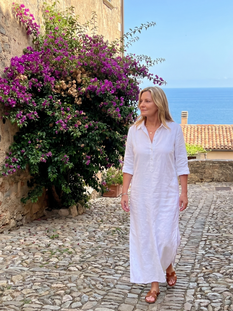 Veronica | Maxi Dress with Long Sleeves and Relaxed Fit