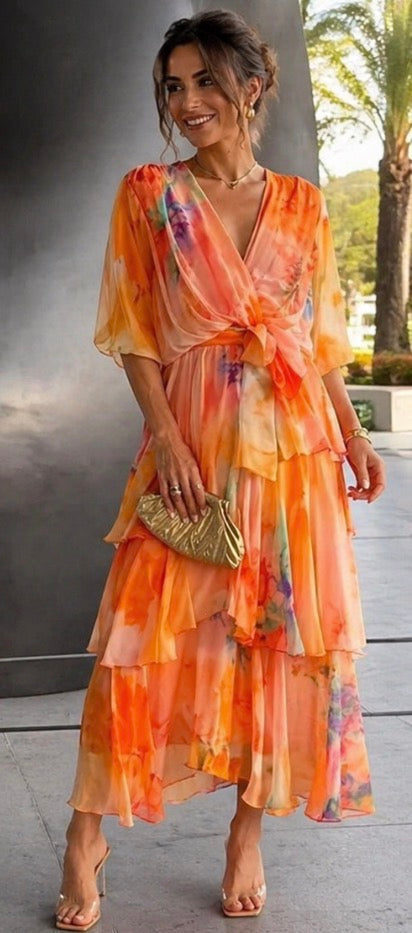 Ivy™ | Tiered Floral Sundress