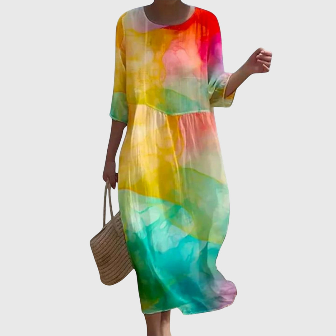 Ariel™ | Elegant Floral Maxi