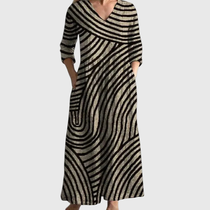 Bonnie™ | Elegant Flowing Midi Dress
