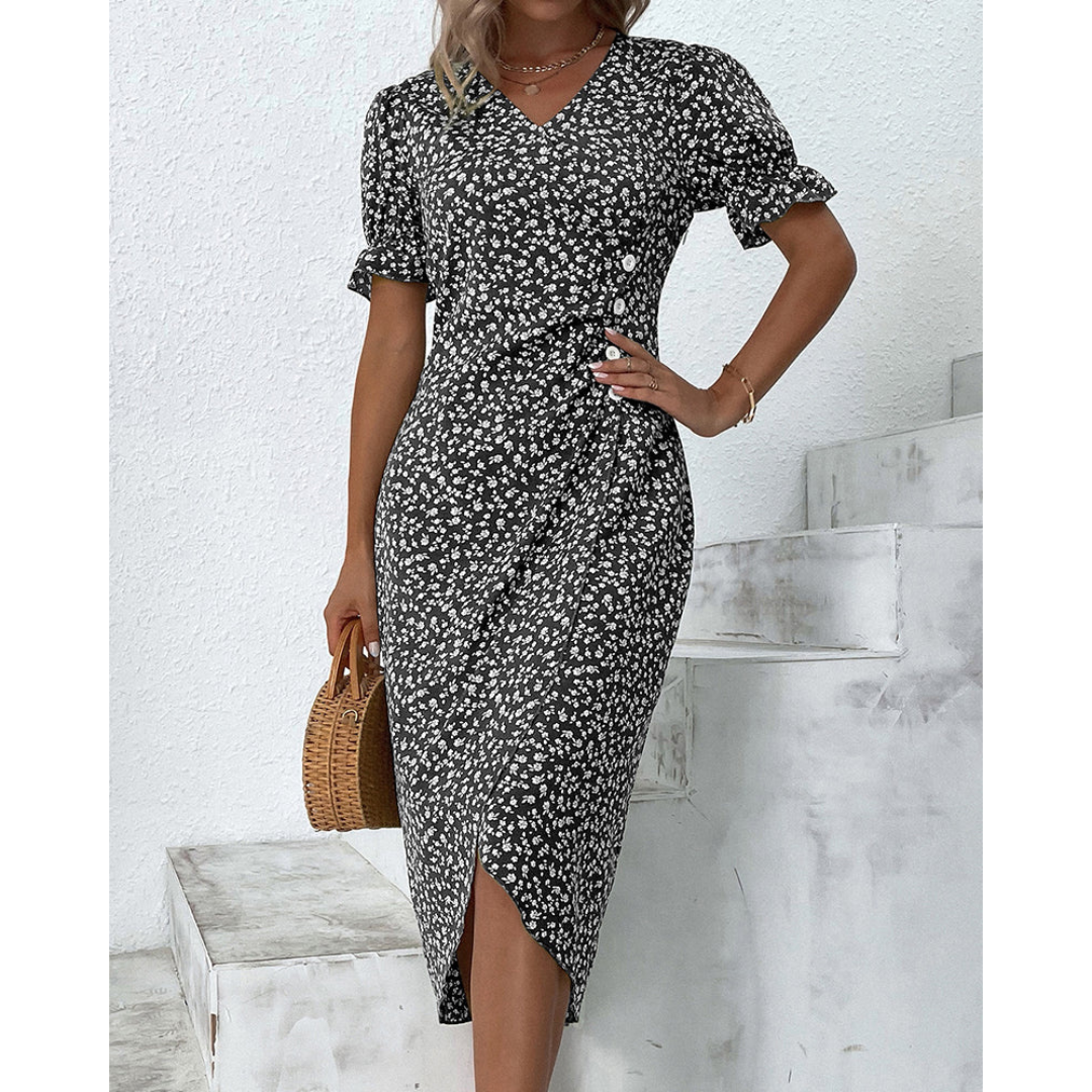 Luisa™ | Elegant Wrap Maxi Dress