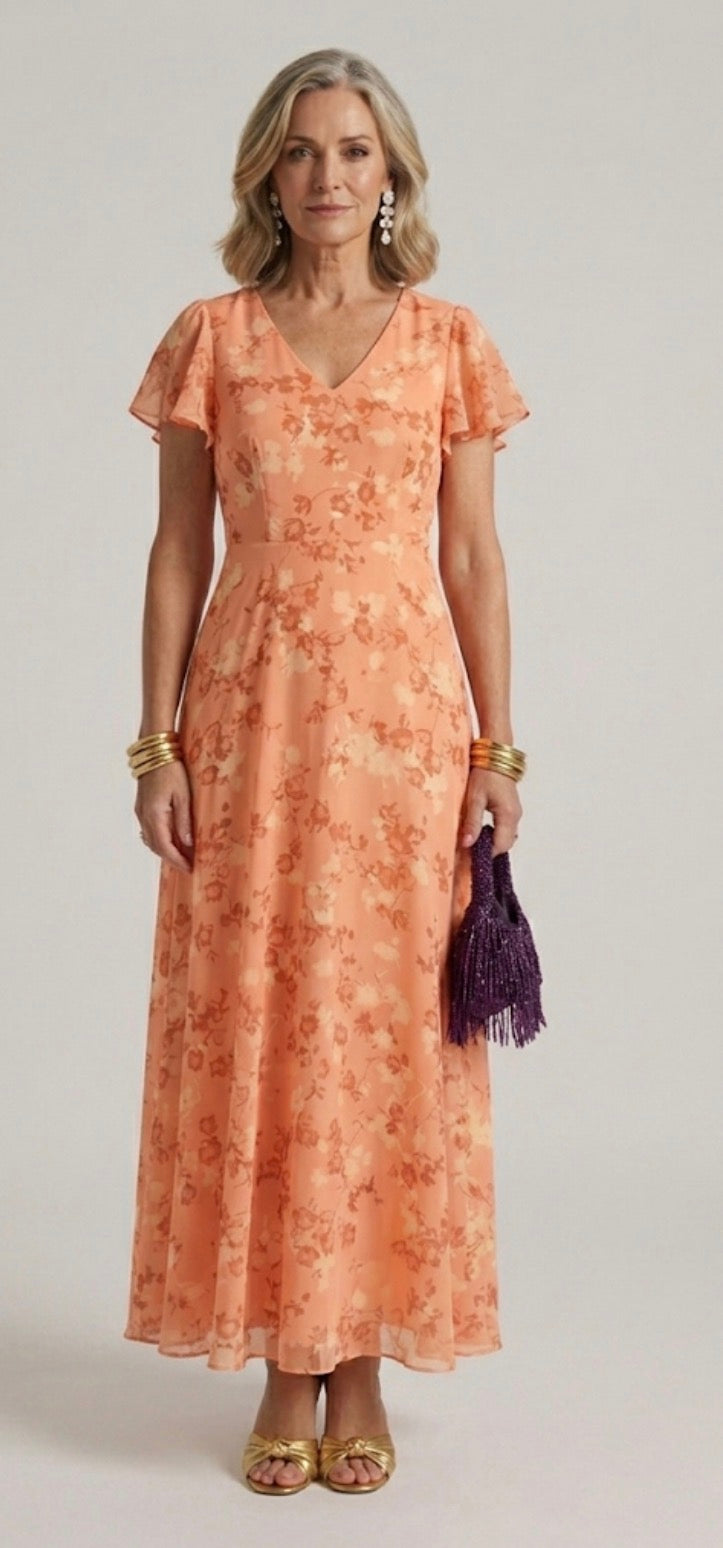 Ivy™ | Elegant Dress with Belly Coverage