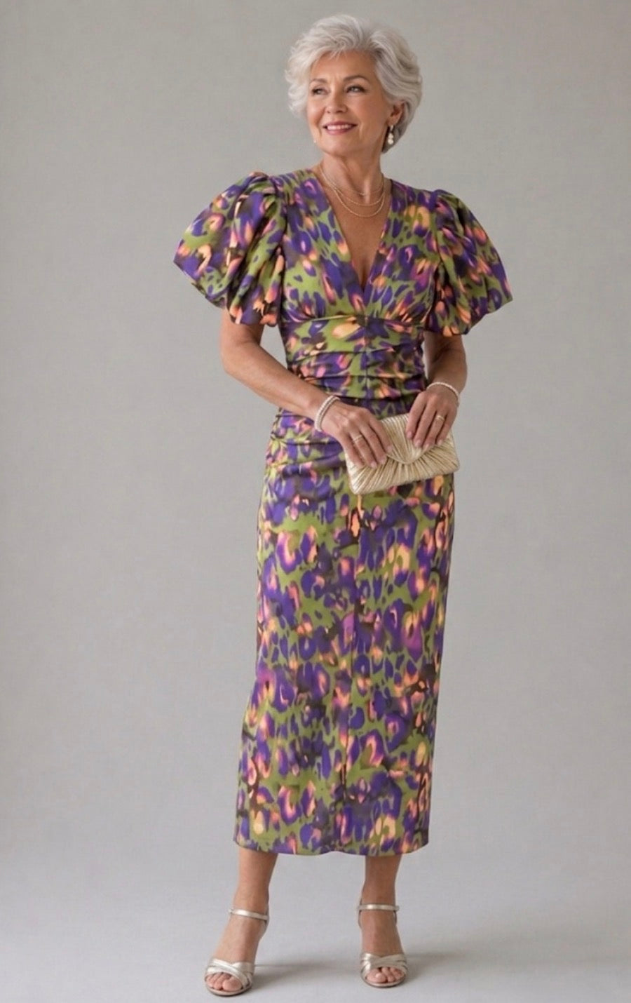 Ivy™ | Dress with Puff Sleeves