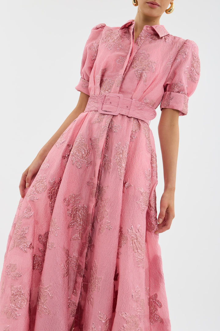 Alicia™ | Puff Sleeve Statement Dress