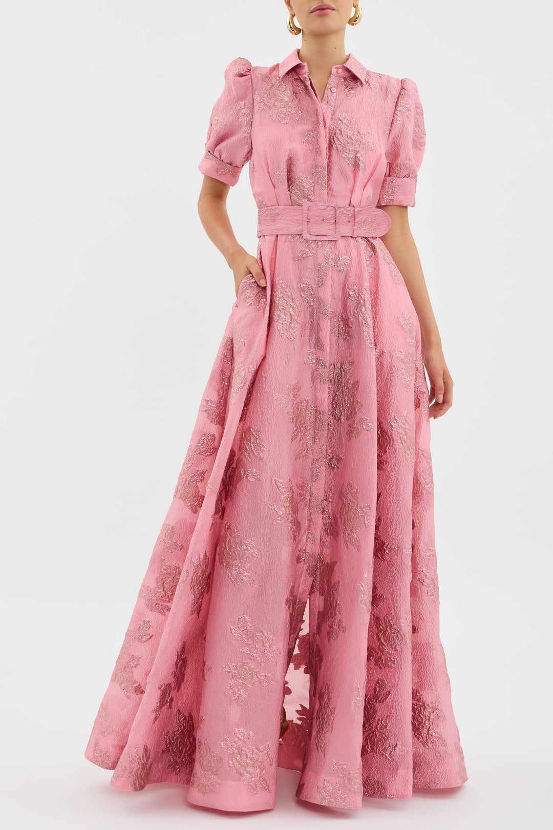Alicia™ | Puff Sleeve Statement Dress