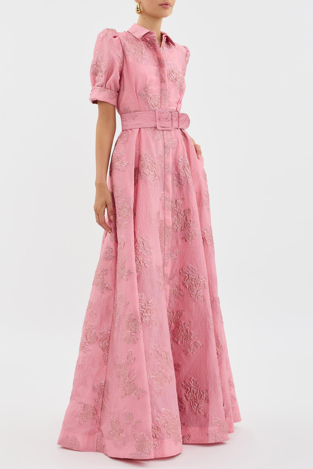 Alicia™ | Puff Sleeve Statement Dress