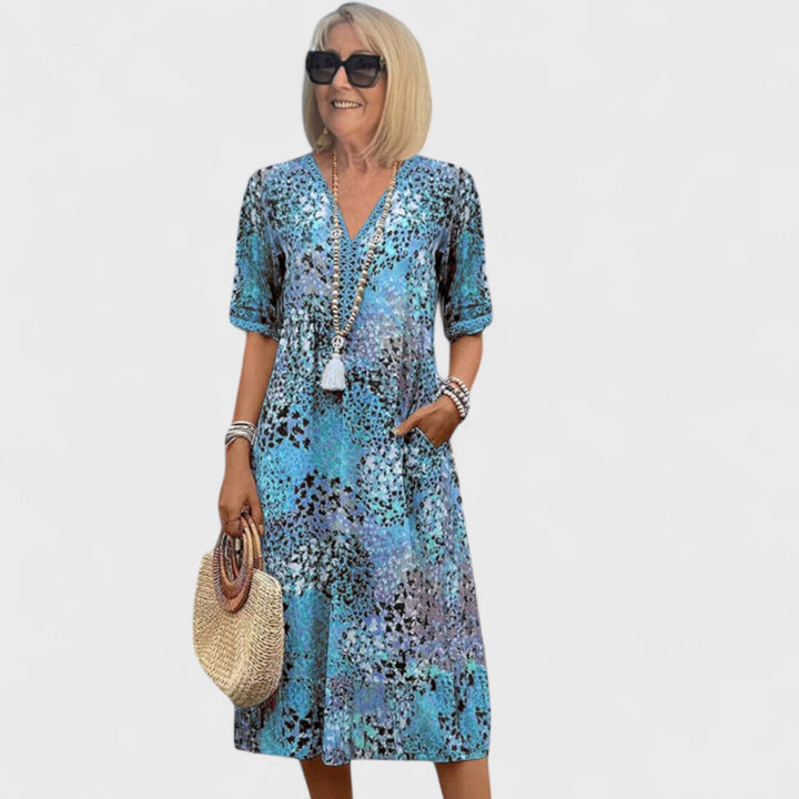 Eszter - Breezy and Elegant Women's Dress