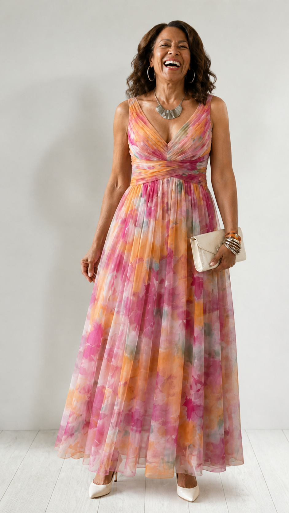 Ivy™ | Soft Wrap Maxi Dress