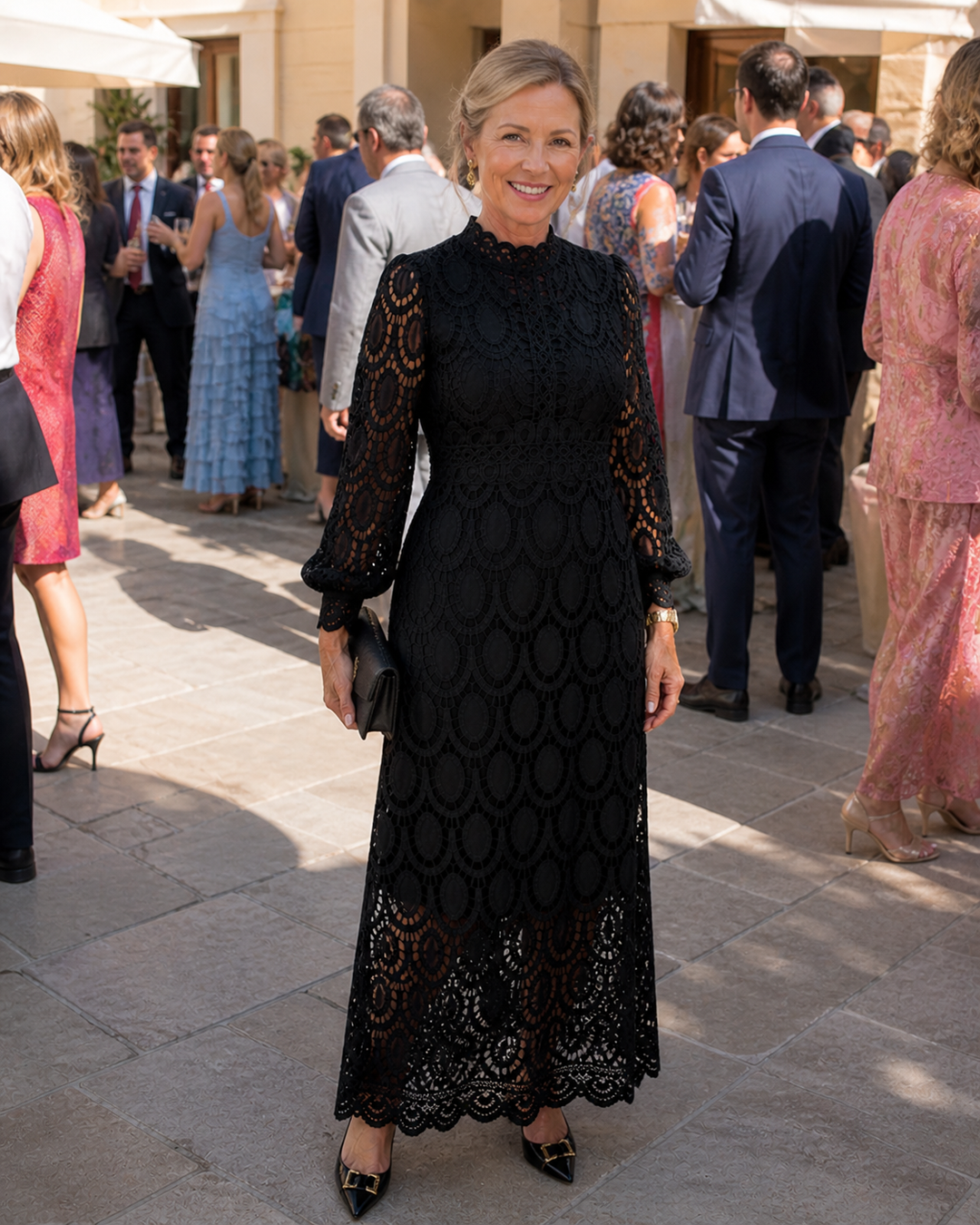 Ivy™ | Lace Midi Dress