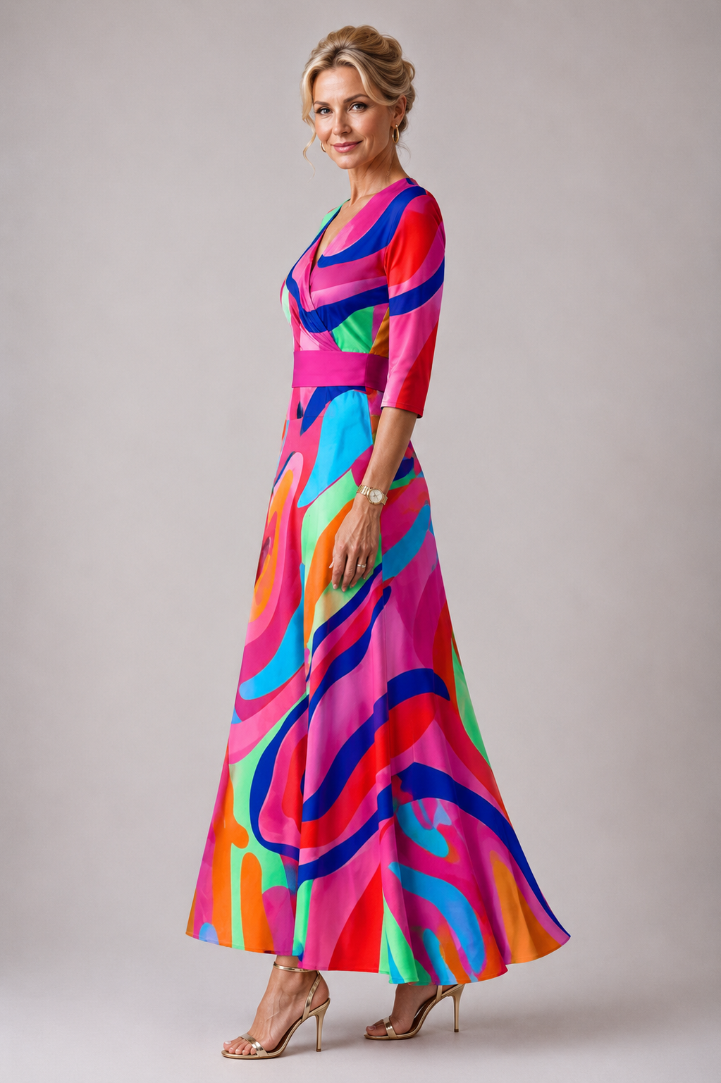 Stella & Grace™ | Everyday V-Neck Dress for Ultimate Comfort