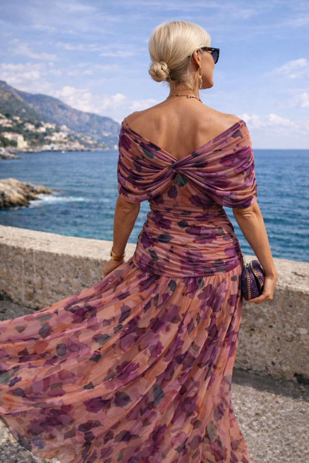 MARELLA | V-Neck Maxi Dress