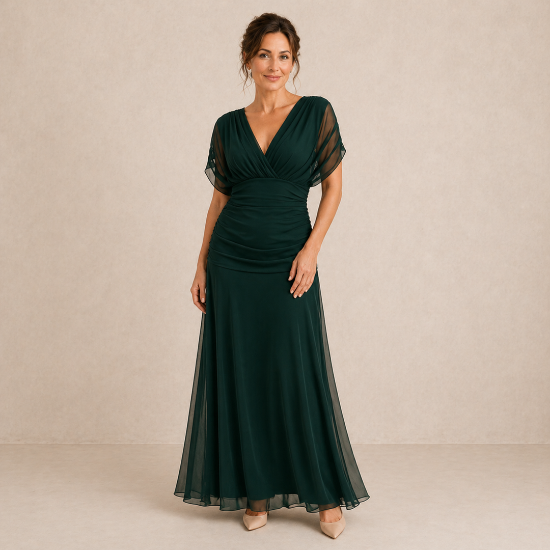 MARELLA | V-Neck Maxi Dress