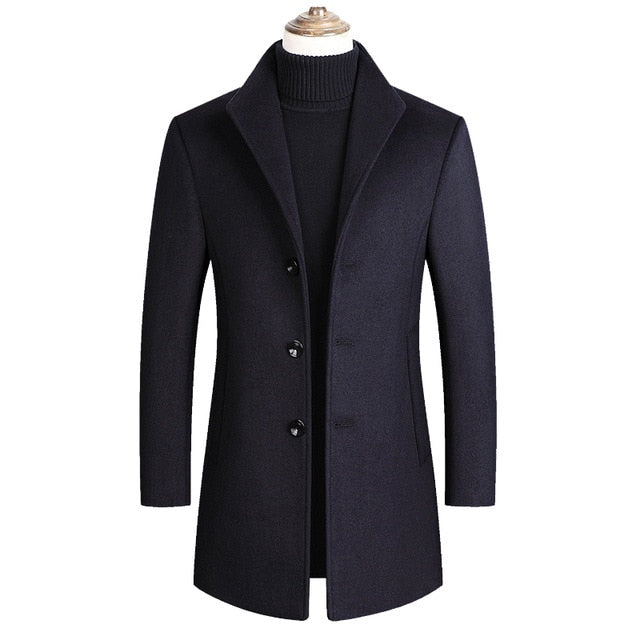 LONG WINTER COAT | REFINED ELEGANCE FOR COLD DAYS