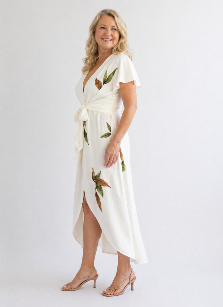 Ivy™  | Elegant Wrap Dress