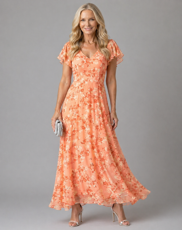 Ivy™ | Elegant Dress with Belly Coverage
