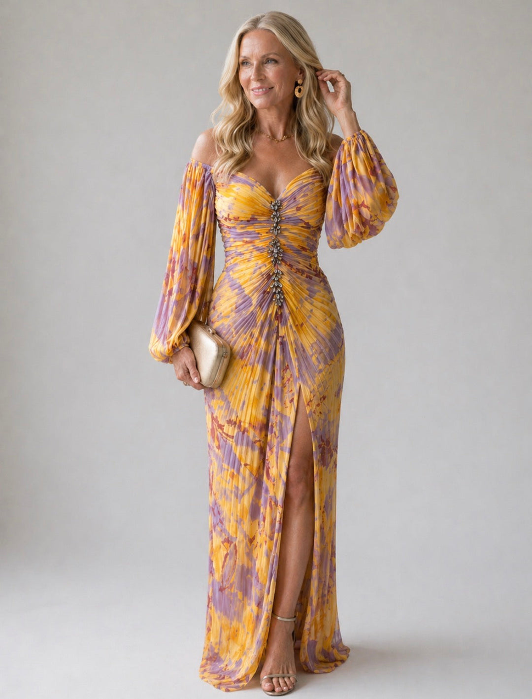 Ivy™  | Elegant Dress with V-Neck