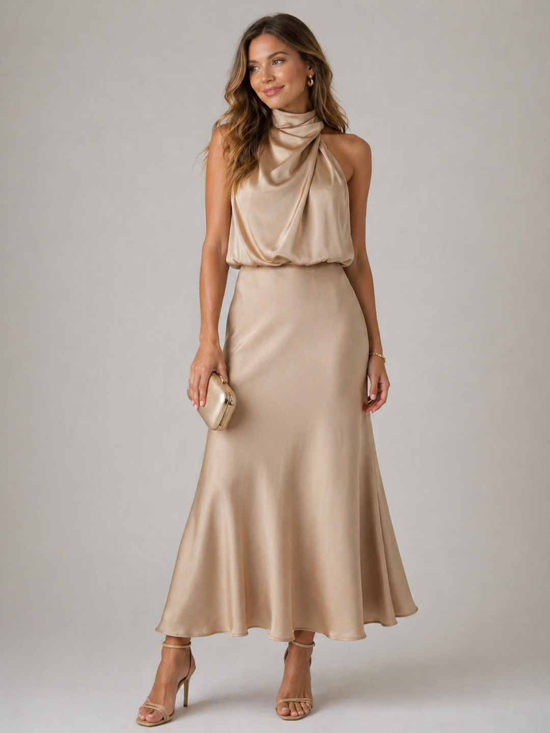 Ivy™  | Draped Dress