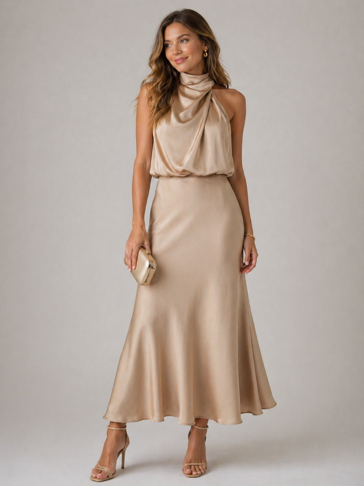 Ivy™  | Draped Dress