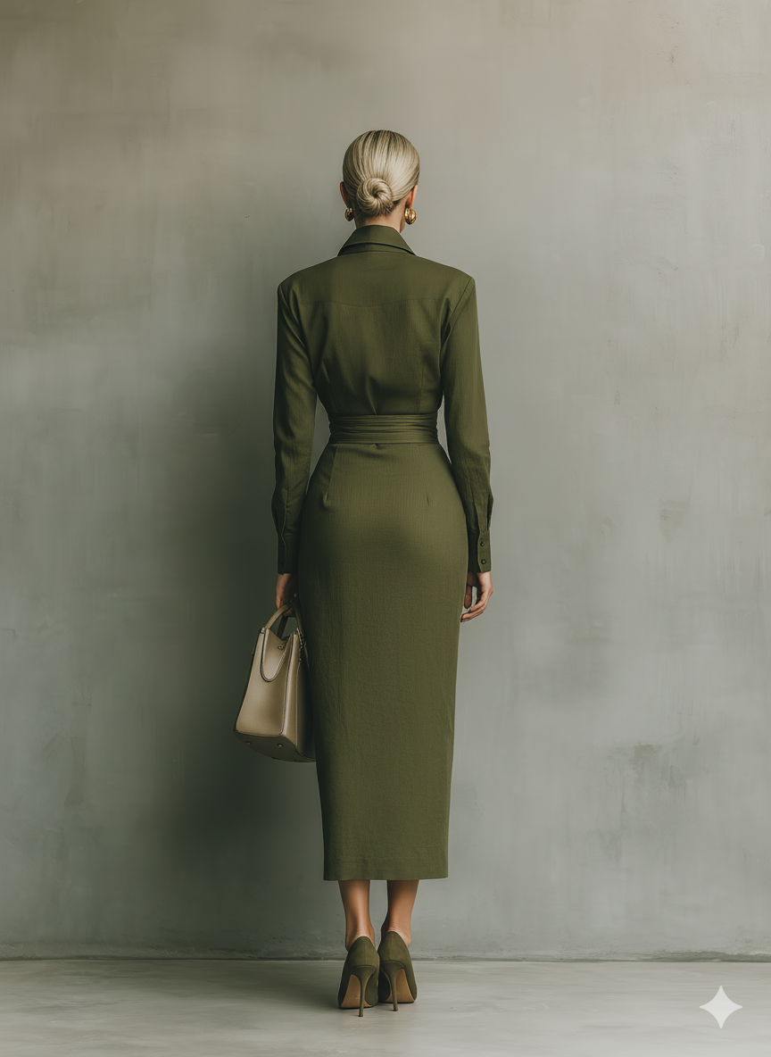 Jean™ | Belted Wrap Dress