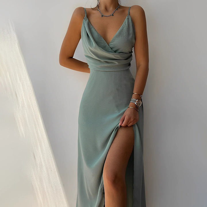 Emmeline™ | V-Neck Sculpted Dress