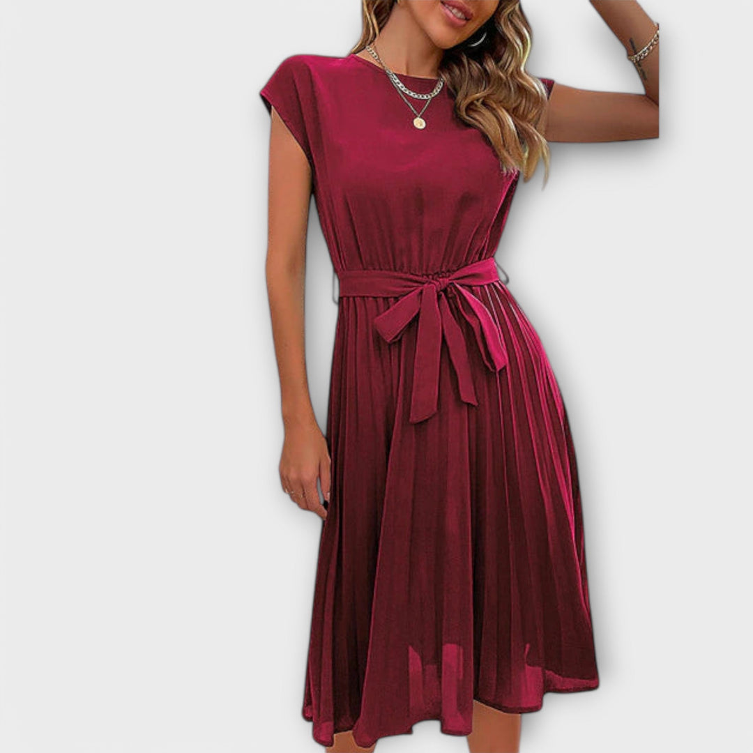 Bay™ | Pleated Summer Midi Dress