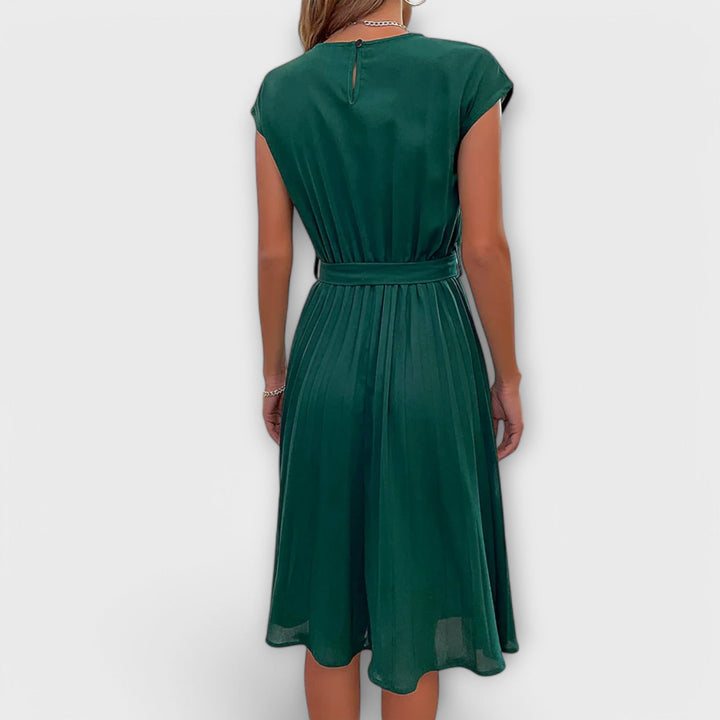 Bay™ | Pleated Summer Midi Dress