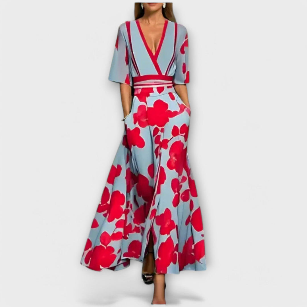 Eliz - Chic and Vibrant Dress