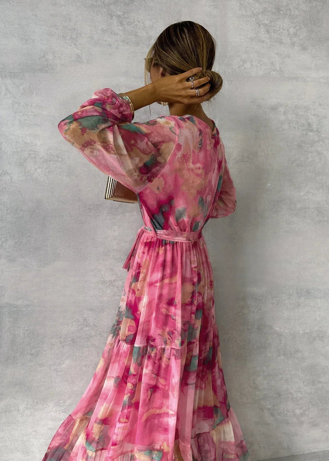 Shelly™ | Floral Wrap Dress