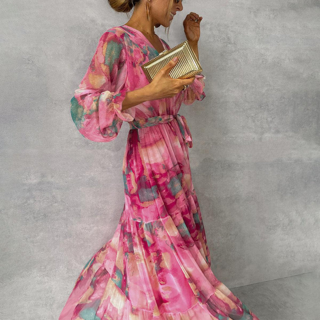 Shelly™ | Floral Wrap Dress