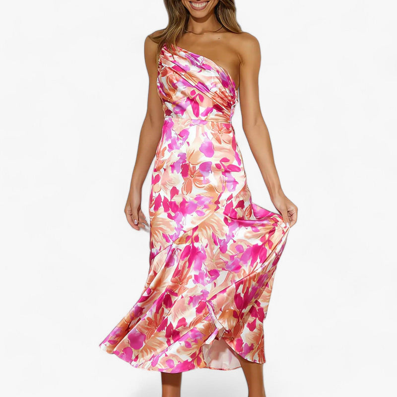Elora™ | Floral Eclat Maxi Dress