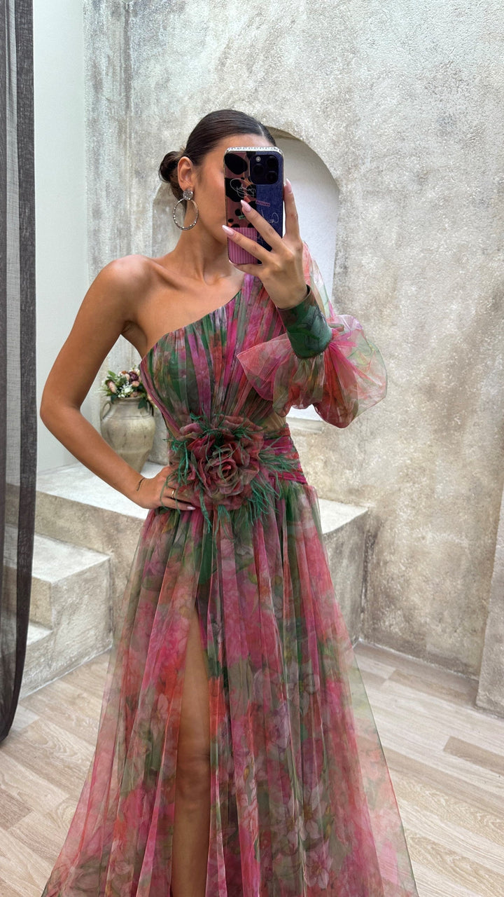 Connie™ | Floral Elegance Dress