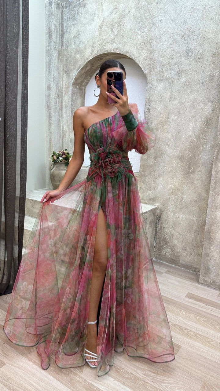 Connie™ | Floral Elegance Dress