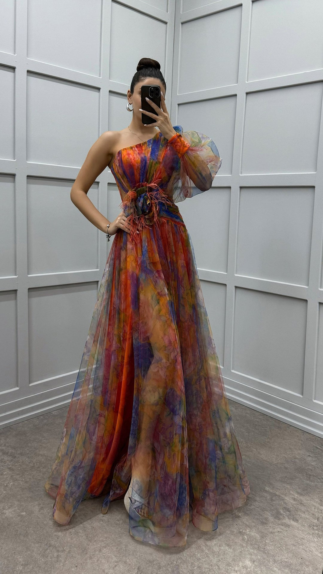 Connie™ | Floral Elegance Dress