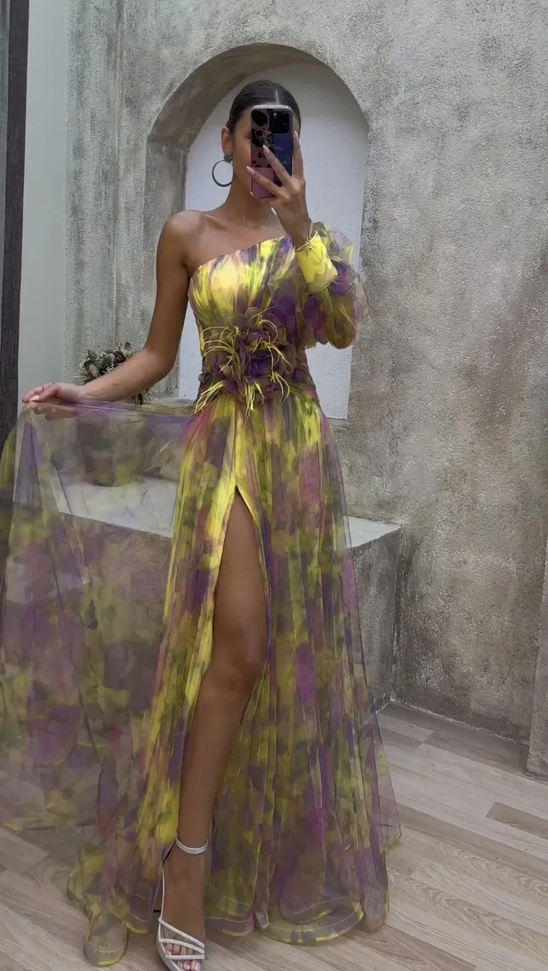 Connie™ | Floral Elegance Dress