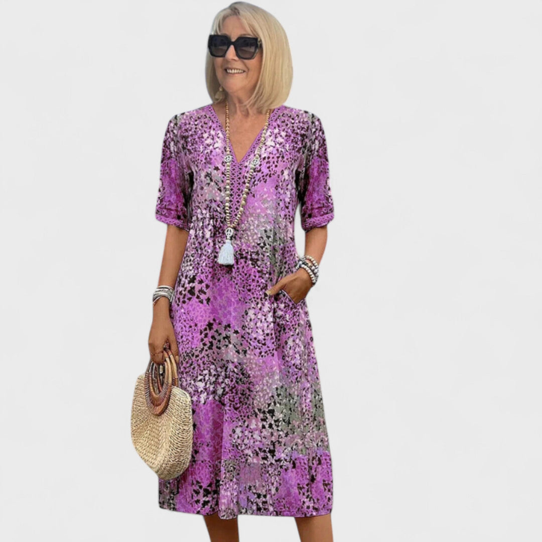 Eszter - Breezy and Elegant Women's Dress