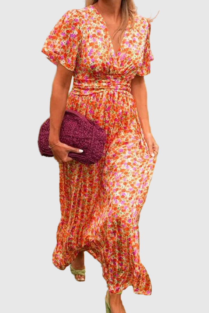 Faith | Graceful Floral Maxi Dress