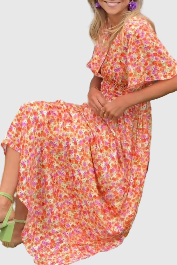 Faith | Graceful Floral Maxi Dress