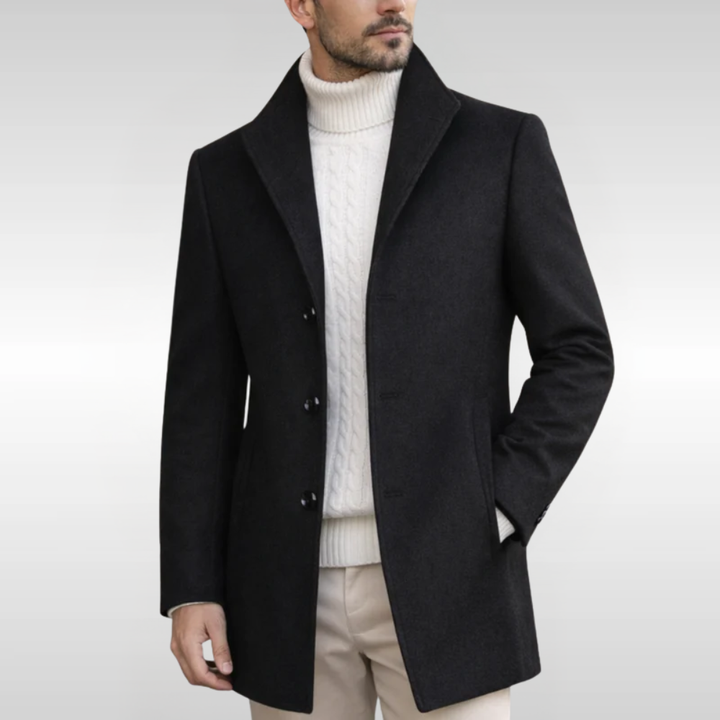 LONG WINTER COAT | REFINED ELEGANCE FOR COLD DAYS