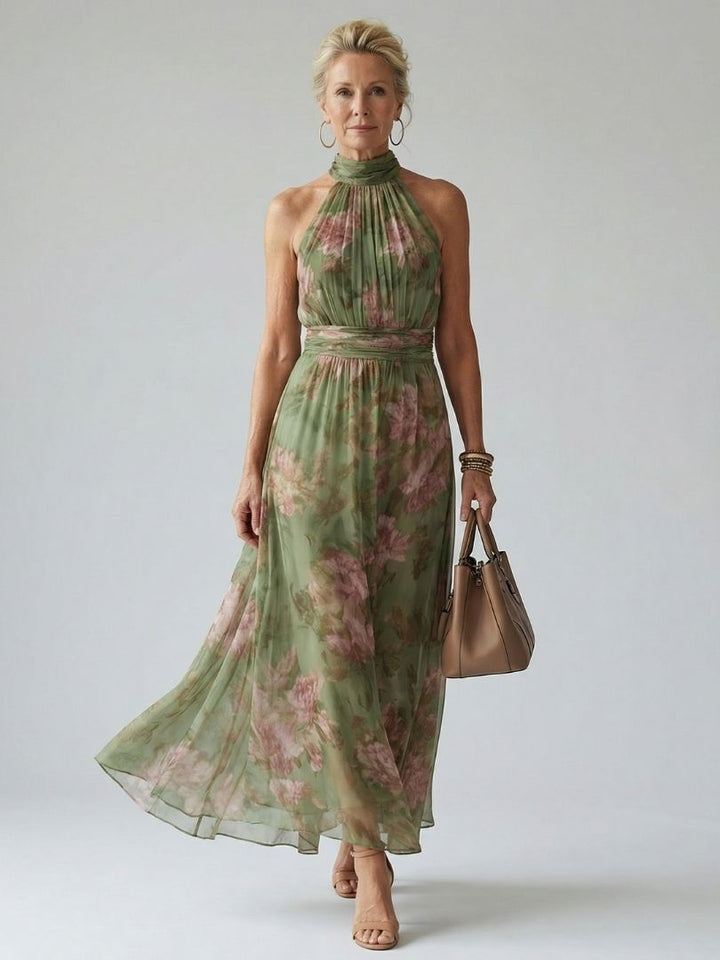 MIRELY | Marsciato Halter Midi Dress