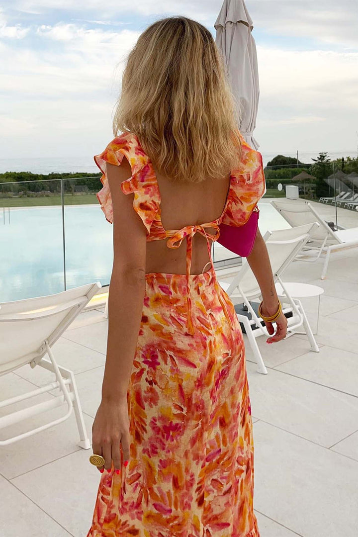 Leslie™ | Ruffled Floral Dress