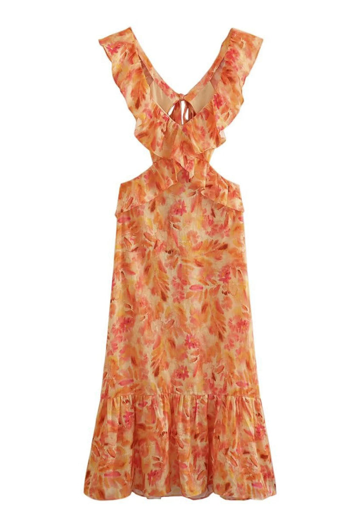 Leslie™ | Ruffled Floral Dress