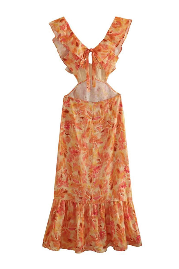 Leslie™ | Ruffled Floral Dress