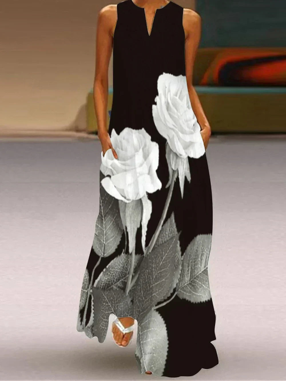 Eliana | Elegant Butterfly A-Line Dress