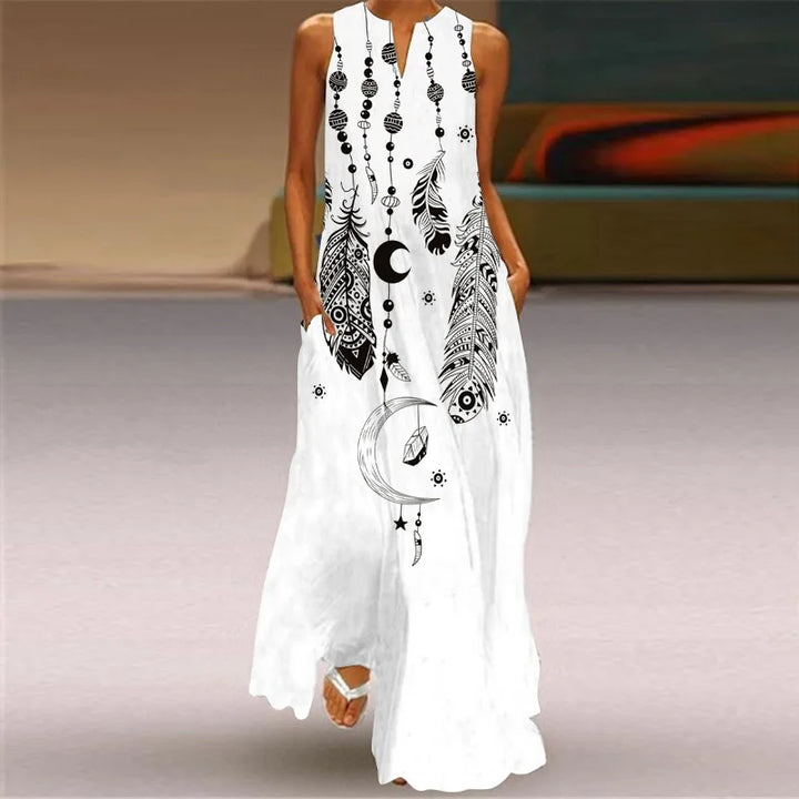 Eliana | Elegant Butterfly A-Line Dress