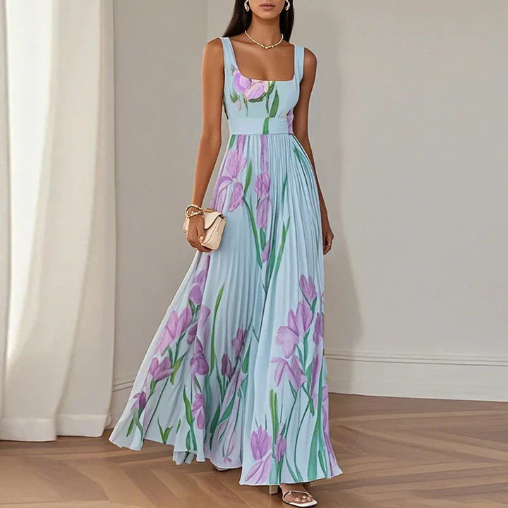Sloane™ | A-Line Floral Maxi Dress
