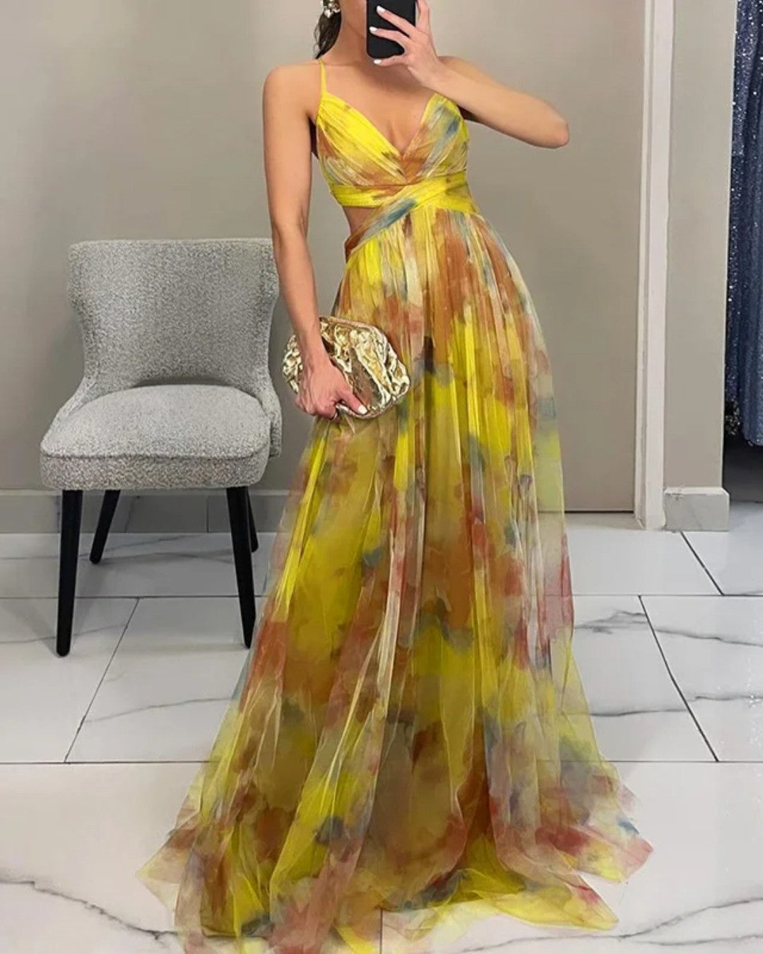 Beth™ | Floral Elegance Maxi