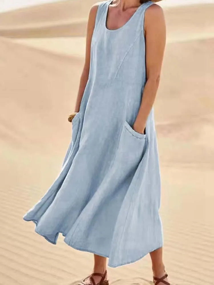 Evie™ | Natural Comfort Maxi Dress
