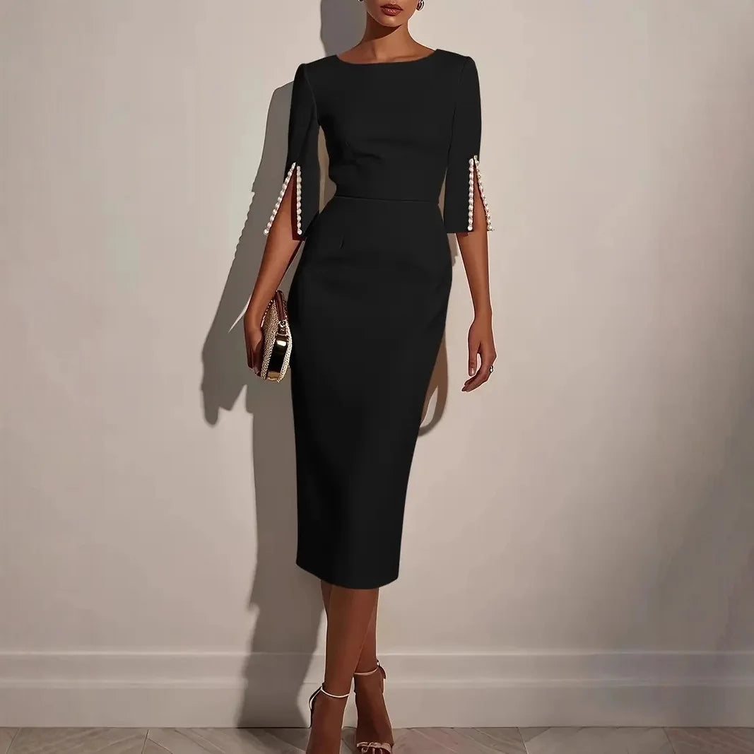 Jami™ | Split Sleeve Elegant Dress