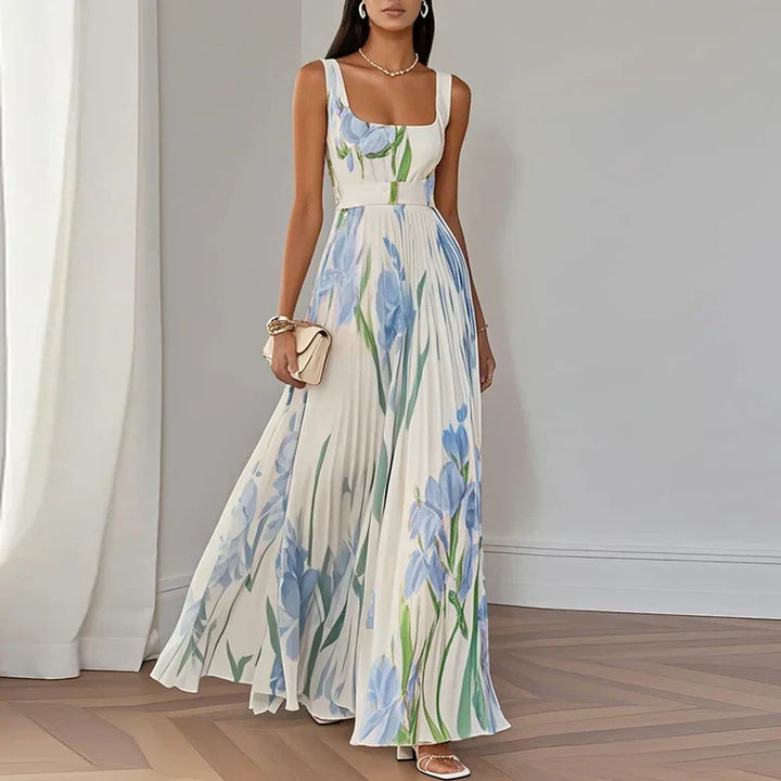 Sloane™ | A-Line Floral Maxi Dress